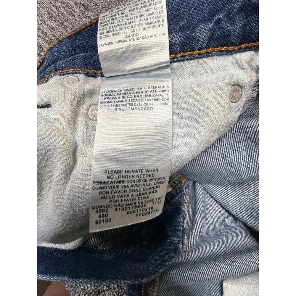 Levis 517 Bootcut Jeans Mens 36x30 Medium Wash Blue Denim Vintage 2012 Mexico